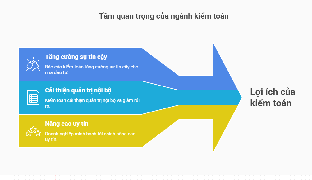 Tầm quan trọng của ngành kiểm toán