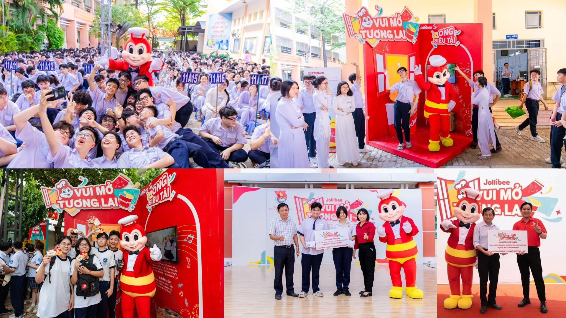Chương trình “Vui Mở Tương Lai”của Jollibee