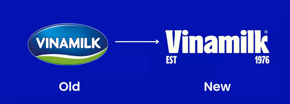 Logo mới của Vinamilk