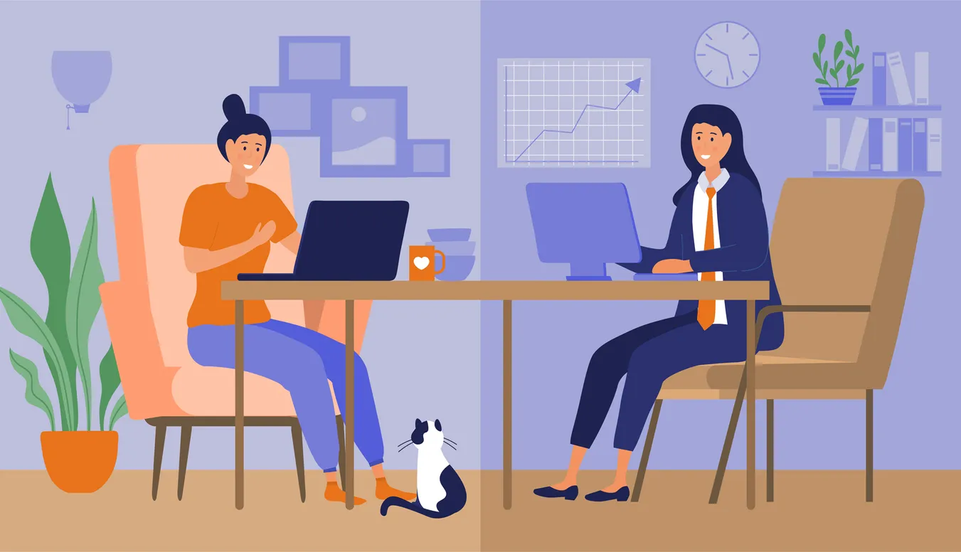Mô hình làm việc lai ghép (hybrid work) trở thành chuẩn mực