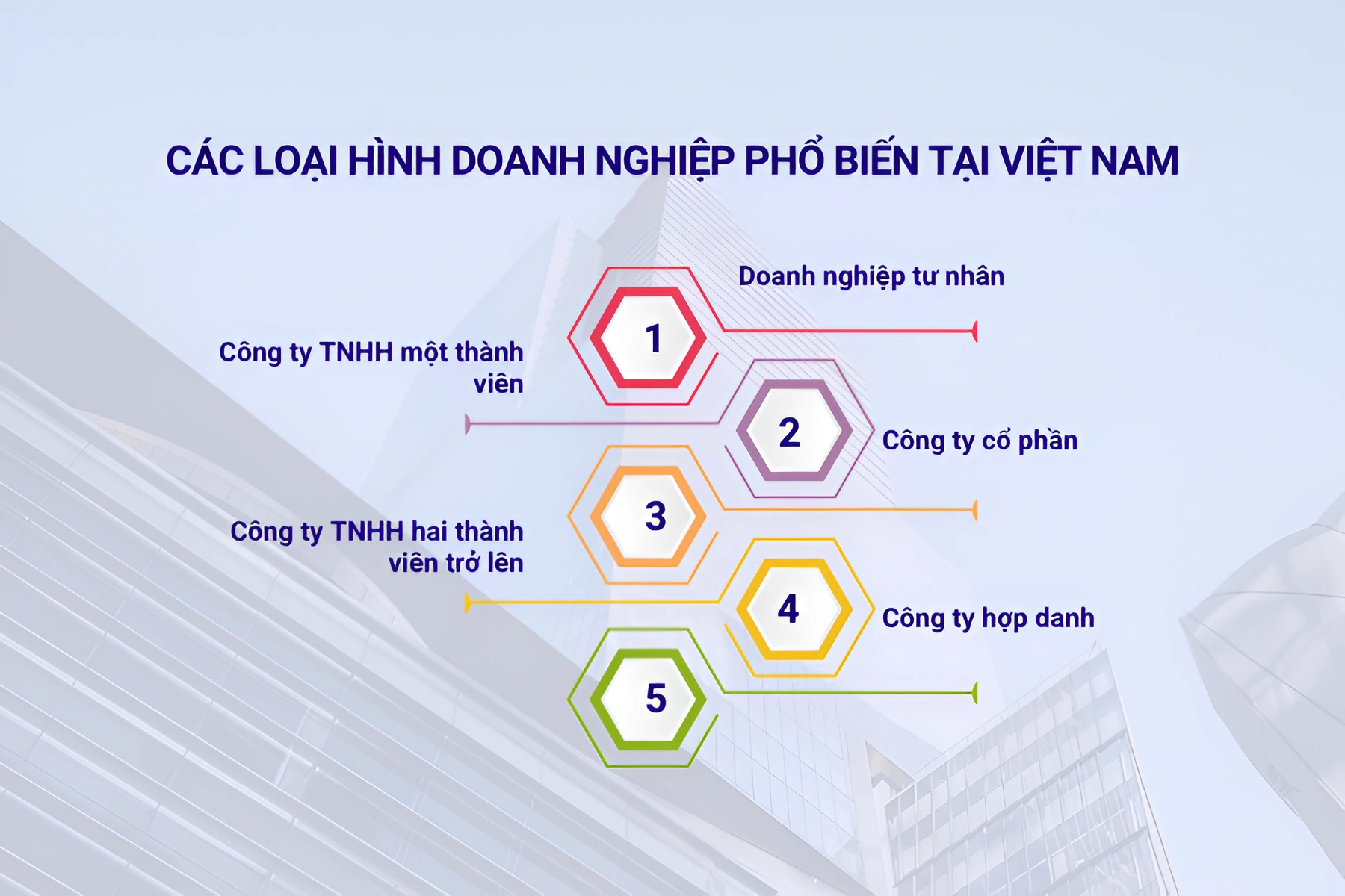 Các loại hình doanh nghiệp phổ biến tại Việt Nam