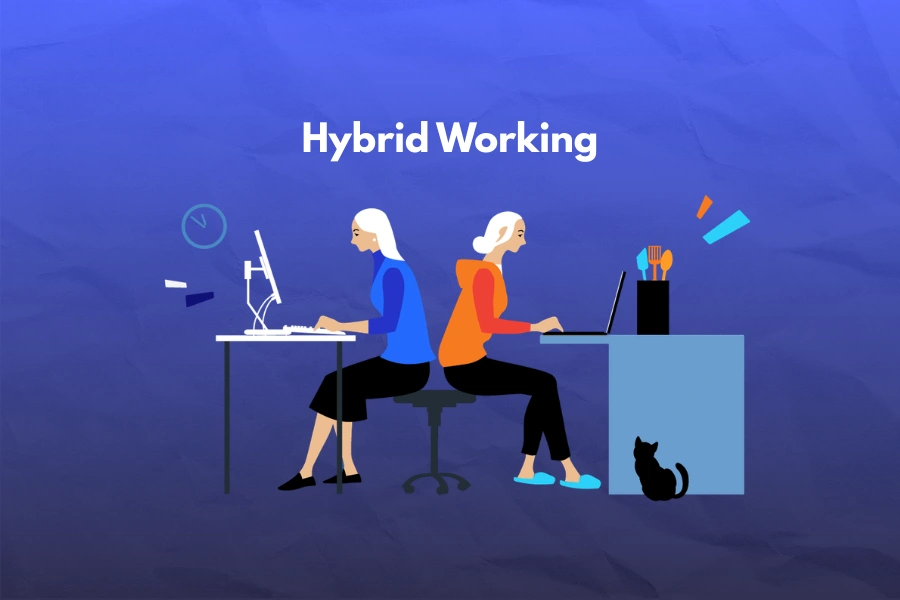 Hybrid working là gì? Mô hình làm việc “lên ngôi” năm 2026 Mô hình làm việc Hybrid
