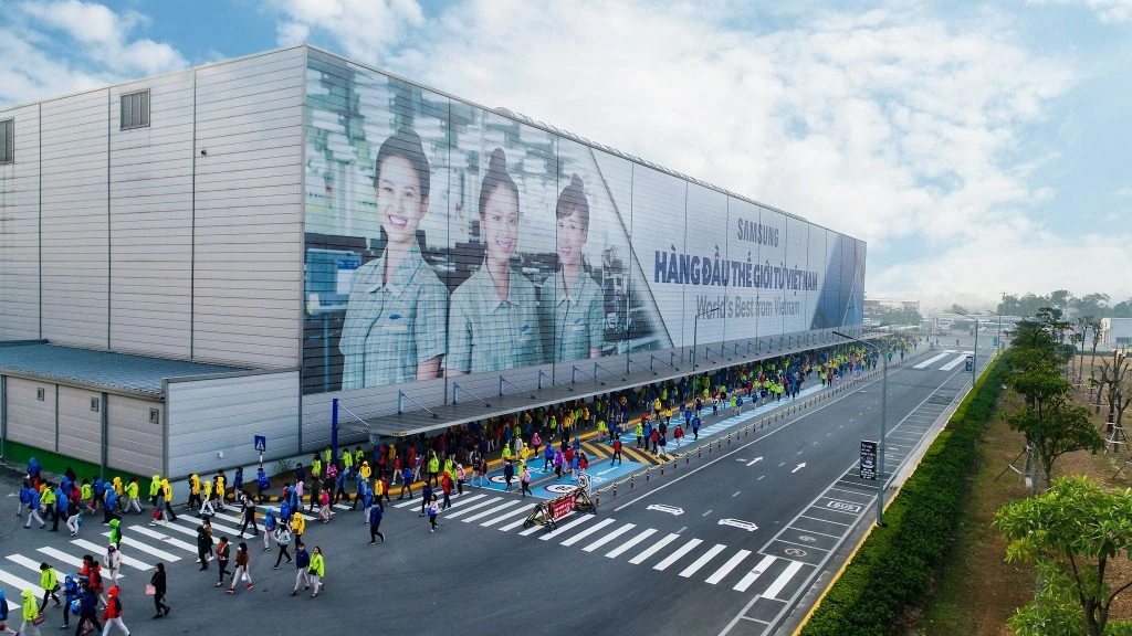 Vận hành doanh nghiệp chế xuất tại Samsung Electronics Vietnam